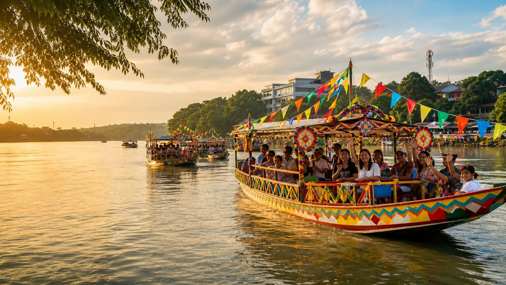 Mock image of an outdoor Higalaay Festival night concert in Cagayan de Oro